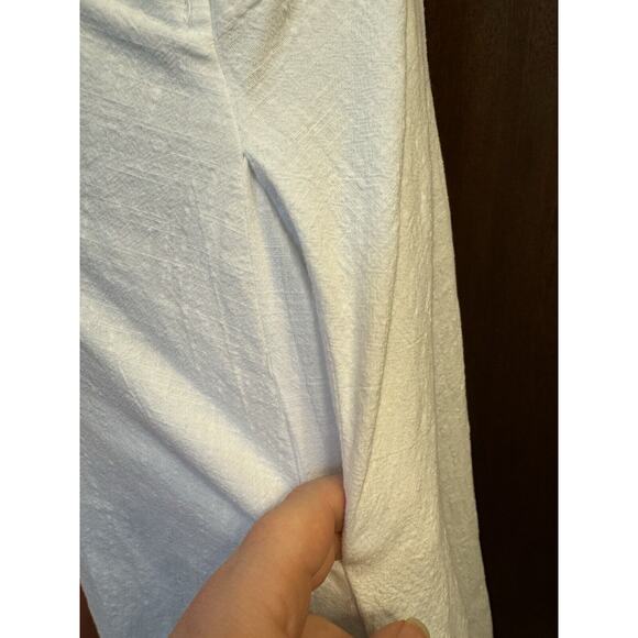 Altar’d State Dress Large White Cut Out Cotton Midi Cottagecore Beachy Boho - Picture 3 of 10